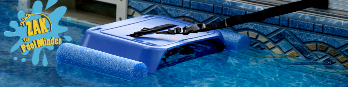 Pool Minder Inc Zak the Pool Minder Hands Free Automatic Water Leaf Skimmer 